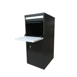 Letterboxes Galvanized OEM Wall Mounted Mailboxes Stainless Steel Metal Parcel Box Outdoor ODM Customized Lockable Drop Mailbo