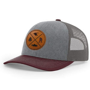Gorra de camionero Richardson 112 con logotipo de Parche de goma estructurado de 6 paneles de alta calidad personalizada al por mayor - Product Image 1