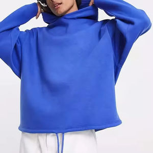 เสื้อฮู้ดดี้ผ้าฝ้ายแท้ 100% แขนยาวทรงหลวม ไซส์พลัส สไตล์ฮิปฮอป ลำลอง วินเทจ คุณภาพสูง รับผลิตเสื้อฮู้ดดี้แบบสั่งทำ - Product Image 5