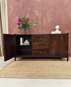 RAJ 2ประตูตู้ลิ้นชัก3ลิ้นชัก- (KHSD128N) - Product Image 3