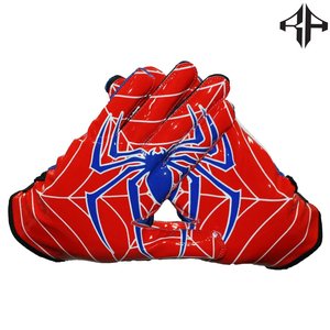 Gran oferta, guantes de fútbol americano personalizados ATLANTIC, guantes adhesivos elásticos con agarre de cuero con agarre mejorado - Product Image 2