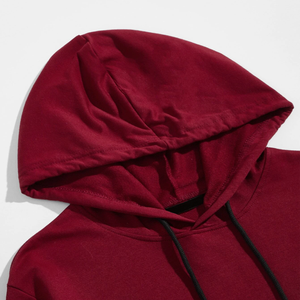 2023 invierno otoño hombres chándal bloque de Color sudaderas con capucha pantalones de chándal 2 uds traje Casual correr Fitness Hombre Ropa deportiva - Product Image 3