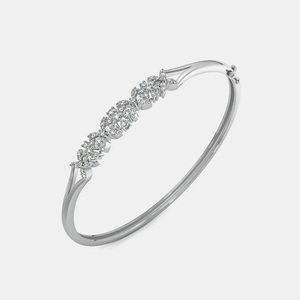 Bracelet de tennis Evergreen en argent sterling 925 14K chaîne de tennis Moissanite de haute qualité design solitaire élégant - Product Image 5