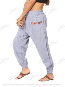 Pantalon Aladdin pour femmes de taille libre Joggers Hopper Straight Harem Baggy Streetwear Classic Washed Logo Respirant Flat Winter - Product Image 5