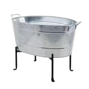 Gran Metal hielo bebida bañera Premium vino champán enfriador fiesta Barware para eventos al aire libre boda Catering - Product Image 2