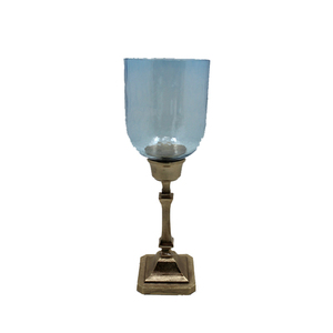 Home & Wedding Decor Antique Decorative Aluminum & Glass Hurricanes Holder Golden Finished Standard Size Wholesale in <b>Bulk</b> - Product Image 4