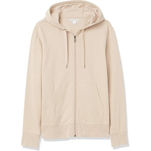 Diseño personalizado de los hombres 100% de algodón pesado de peso completo con cremallera Sudadera con capucha de lana gruesa de manga larga de invierno sólido estampado liso teñido con capucha - Product Image 6