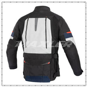 เสื้อแจ็คเก็ตท่องเที่ยวผ้าทอสำหรับผู้ชาย ทนต่อการขีดข่วน มาตรฐานความปลอดภัย CE ระดับ 1 2 ผู้ผลิต OEM จำหน่ายจำนวนมาก - Product Image 2