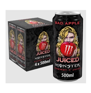 Best Selling Monster Energy Juiced Bad Apple 500 ml Can Strong Refreshing <b>Beverage</b> for Wholesale Distribution - Product Image 1
