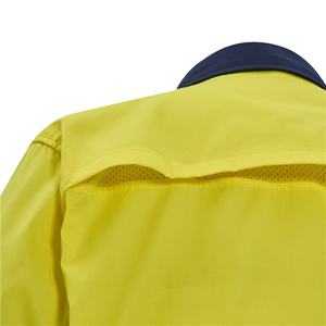Transpirable Hombres Hi VIs Camisa de seguridad totalmente personalizada nueva moda Venta caliente Hombres Hi VIs Camisa de seguridad con un precio asequible - Product Image 3