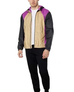 <b>Men's</b> Sportswear <b>Lightweight</b> Waterproof <b>Jackets</b> Customized Plus Size Windbreaker <b>Jacket</b> 100% Polyester Custom <b>Rain</b> <b>Jacket</b> - Product Image 3