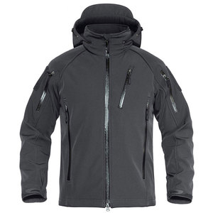 Unisex Autumn Winter Zipper <b>Soft</b>-<b>shell</b> <b>Jackets</b> Wholesale <b>Men</b> <b>Soft</b>-<b>shell</b> <b>Jacket</b> Waterproof Thicker <b>Jacket</b> for <b>Men</b> - Product Image 4