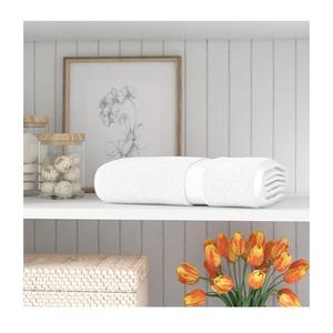 Collection 2022 Essuie-mains Dobby Weave blanc le plus vendu Coton compressé à la mode pour un usage quotidien Meilleur prix de gros pour - Product Image 4