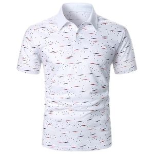 Polos de talla grande para hombre, ropa de manga corta, 100% algodón, tejido con botones, Polo corto personalizado para hombre - Product Image 2
