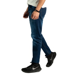 Jeans droits pour hommes sur mesure en gros, technique de lavage à l'acide respirante, taille mi-haute, style décontracté, approvisionnement en vrac du Pakistan - Product Image 3
