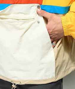 2025 conception personnalisée hommes grande taille coupe-vent veste Style formel avec respirant et couleur bloqué caractéristiques XS taille - Product Image 3