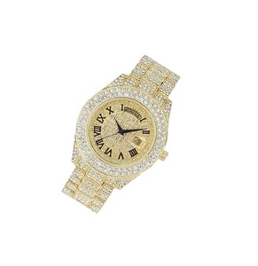Exclusive Luxury Diamond Watch for <b>Men</b> | Water Resistant | Durable <b>Stainless</b> <b>Steel</b> <b>Bracelet</b> | Best Wholesale Price - Product Image 1