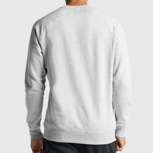 Sudadera de cuello redondo de lana personalizada para hombre, jersey de gimnasio liso de gran tamaño, Unisex, listo para enviar - Product Image 6