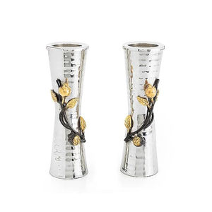 Vase à fleurs en acier de qualité supérieure pour la décoration intérieure Pot en métal élégant avec embellissements en laiton - Product Image 5