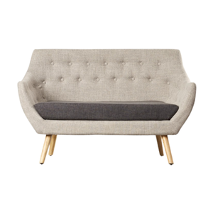 ชุดโซฟาในสวนกลางแจ้งหนึ่งที่นั่งโครงไม้สักเป็นมิตรกับสิ่งแวดล้อมดีไซน์ทันสมัยสวมใส่สบายเป็นพิเศษสำหรับใช้ในบ้านและโรงแรม - Product Image 1