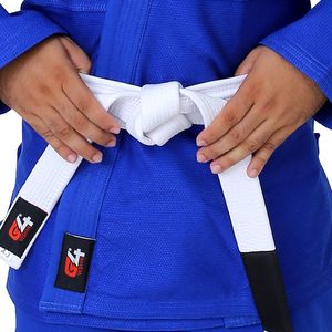 BJJ Jiu Jitsu Gi hombres niños brasileño Jujitsu adultos jóvenes uniformes MMA artes marciales algodón azul negro blanco rosa OEM disponible - Product Image 5