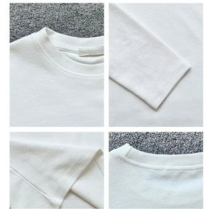 Camiseta de Manga Larga con Cuello Redondo Estilo Coreano, Holgada, Capa Base, Cómoda y Cálida para Hombre, Color Puro, Versión de Red, Ropa Interior - Product Image 2