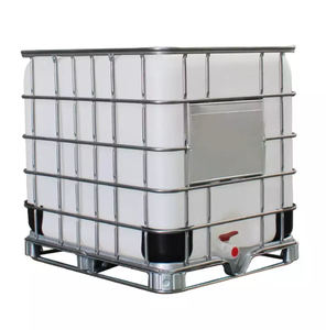 Réservoir d'eau IBC 1000L Réservoir de stockage de vrac intermédiaire avec pompe et composants du noyau du récipient à pression inclus - Product Image 3