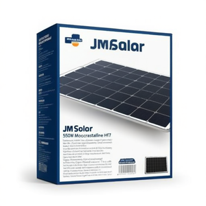 Panneau solaire monocristallin HJT haute efficacité JM Solar 550W - Product Image 2
