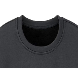 Sweat-shirt à col rond en molleton 100% coton de qualité supérieure pour homme, marque personnalisée, écologique, respirant, design imprimé en relief, 240g - Product Image 2
