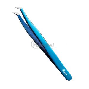 Pinces à épiler professionnelles en acier inoxydable pour extensions de cils, pinces à épiler pointues pour faux cils volumineux, garanties - Product Image 3