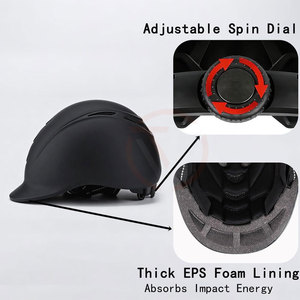 Casco de Equitación de Primera Calidad con Correa Ajustable, Seguro, Cómodo y Ligero - Product Image 3