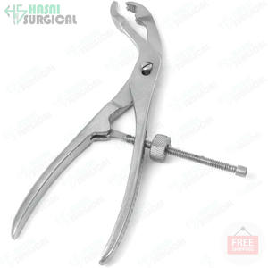 Pinzas de sujeción de hueso de acero inoxidable alemán, instrumentos ortopédicos de calidad prémium de Hasni quirúrgico - Product Image 4