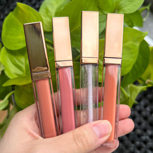 Gloss à lèvres imperméable, marque privée, gloss à lèvres multicolores, contenant de gloss à lèvres longue durée, rouge à lèvres avec couvercle doré - Product Image 2