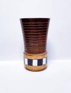 Nouveau brûleur à bakhoor arabe en bois de manguier tendance avec incrustations, pour usage religieux, à prix économiques - Product Image 6