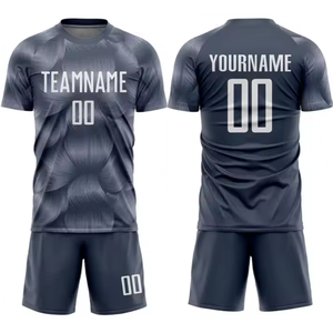 ชุดฟุตบอลผ้าโพลีเอสเตอร์100% แห้งเร็วชุดฝึกการฝึกอบรม - Product Image 1