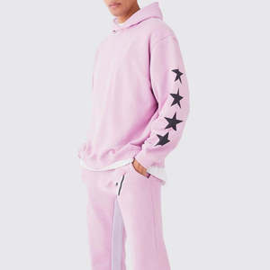 ชุดวอร์มพิมพ์ลายพัฟฟ์สำหรับผู้ชาย ระบายอากาศได้ดี สวมใส่สบาย ขายดี กำลังเป็นที่นิยม ดีไซน์ล่าสุด แขนยาว ชุดวอร์มพิมพ์ลายพัฟฟ์สำหรับผู้ชาย - Product Image 5