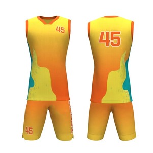 Venta al por mayor de diseño único de poliéster personalizado ventilar baloncesto chaleco uniforme de baloncesto para el diseño de logotipo personalizado OEM - Product Image 3