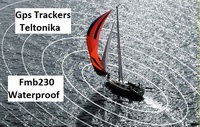 NUEVO Modelo TELTONIKA FMB230 Rastreador de Posicionamiento GPS GSM GPRS GLONASS Beidou LBS Impermeable para Barco, Yate, Moto Acuática