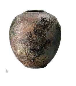 Métal mat antique rond minimaliste finition satinée de haute qualité décoration moderne à la mode avec vase à fleurs - Product Image 1