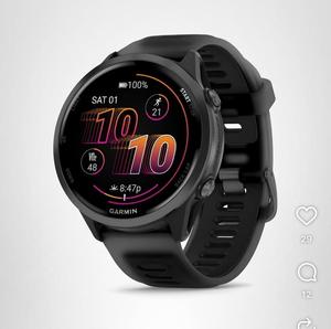 Montre connectée GPS AMOLED Sapp Fenixs 8 Pro Premium, nouvelle version, bracelet gris carbone DLC noir/gris 51 mm - Product Image 5