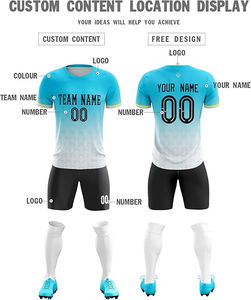 En stock uniforme de football unisexe de la meilleure qualité Service OEM fabriqué au Pakistan pour la formation de football - Product Image 4