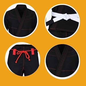 Nouvelle conception personnalisée ajustement Jiu Jitsu Gi étiquette personnalisée Jiu Jitus uniforme en gros pour hommes et femmes Arts martiaux porter karaté unisexe - Product Image 6