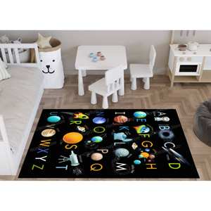 Vibrant <b>Printed</b> Rug: Nursery, Educational, Kids <b>Room</b>, Office Decor,Goblen Rug - Product Image 5