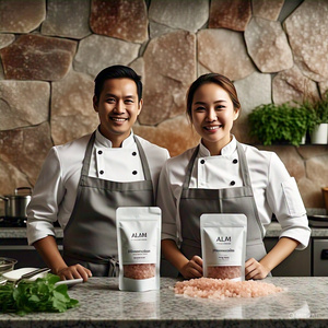 Sal del Himalaya Rosa orgánica aprobada por HACCP, granos finos y gruesos, embalaje personalizado para cocinar vitaminas y minerales complejos - Product Image 3