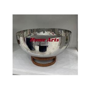 Stainless Steel Hammered Chocolate <b>Bowl</b> With Stand Trending Design Round Shape <b>Dessert</b> <b>Bowl</b> With Stand - Product Image 4