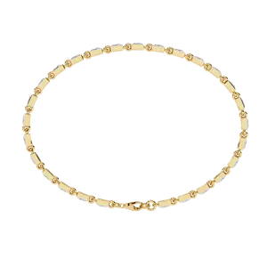 Magnifique bracelet et jonc en or 18 carats avec diamants de laboratoire - Product Image 5