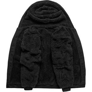 Venta al por mayor de estilos de la calle personalizados sudaderas ligeras de gran tamaño otoño en blanco de gran tamaño XXXL sudaderas con capucha para hombres - Product Image 3