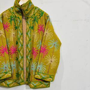 Best Quality <b>Womens</b> Long Bohemian Suzani Coat Handmade Central Asian Ethnic Embroidery <b>Jacket</b> for Boutiques Available For Sale - Product Image 6