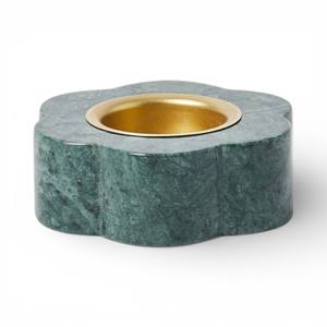 Anneaux de serviette en marbre vert poli avec une forme cylindrique lisse pour une décoration de table de luxe unique - Product Image 2
