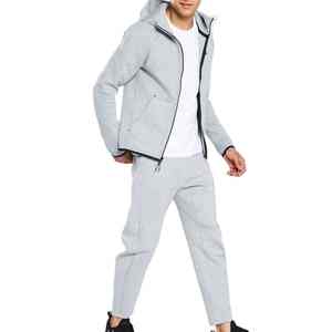 Custom XXL <b>Oversized</b> Heavyweight Fleece <b>Jogger</b> Set Windproof Breathable Winter Streetwear Sweat Suit for Men Women Plus Size - Product Image 5